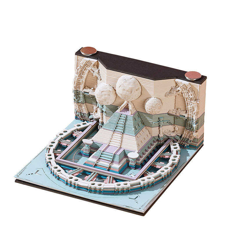 【太空科幻】纸雕地球日历3D立体便签纸本创意高颜值手撕便利贴,淘宝优惠券,粉丝福利购,淘宝优惠卷