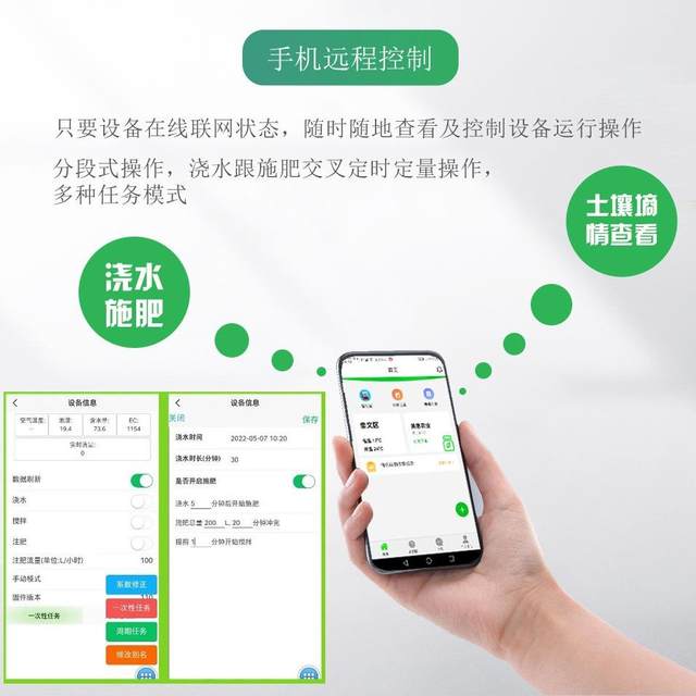 Intelligent automatic control irrigation solution remote monitoring intelligent agriculture IoT cloud platform smart agriculture solution
