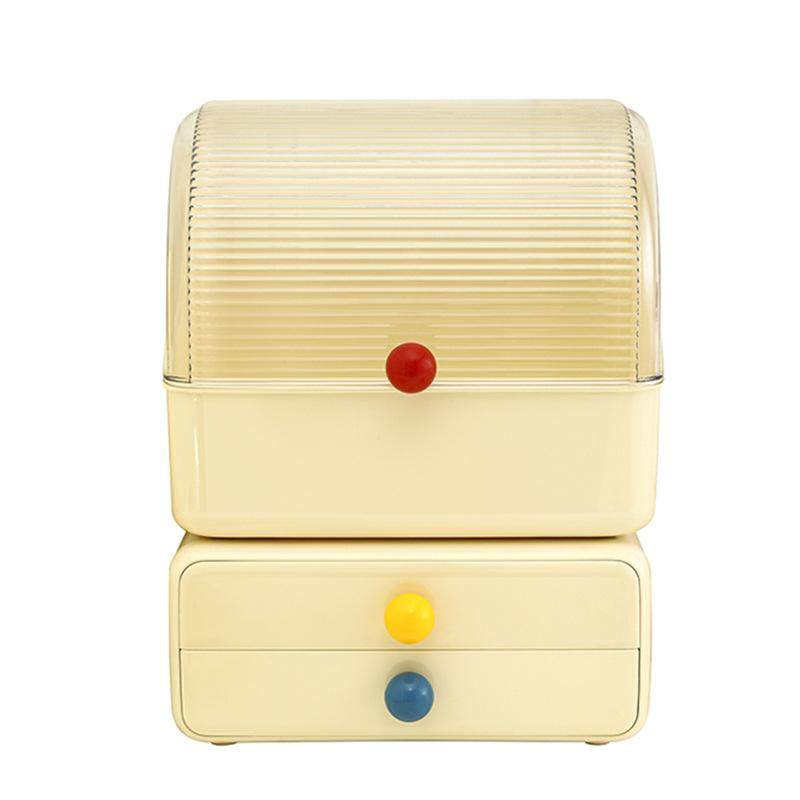 化妆刷收纳筒盒旋转防尘带盖桌面口红眼影化妆品眉笔刷子桶置物架,淘宝优惠券,粉丝福利购,淘宝优惠卷