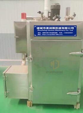 熏鸡鸭烟熏机 烟熏炉厂家 扒鸡烟熏炉 100型烟熏机 率