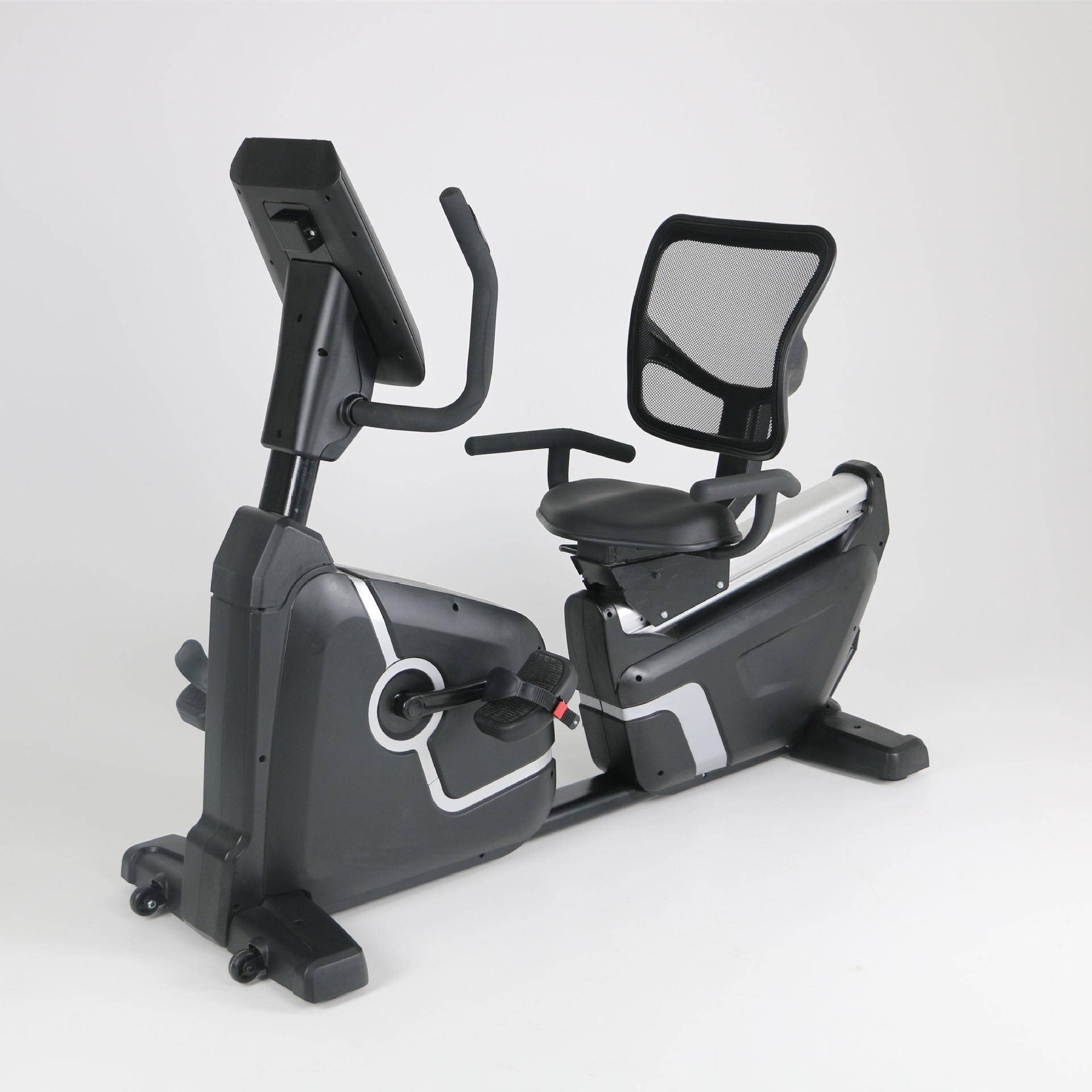 Exercisebike horizontal magnetically controlled exercise bike indoor fitness bicycle sports equipment home bicycle silent