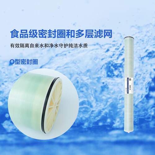 纳滤膜NF90NF200NF500分子分离膜卷式工业耐酸碱纳滤膜4040/8040 - 图1