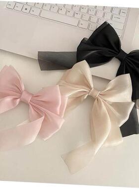 Red bow tie hairpin female Headband hair accessories clip