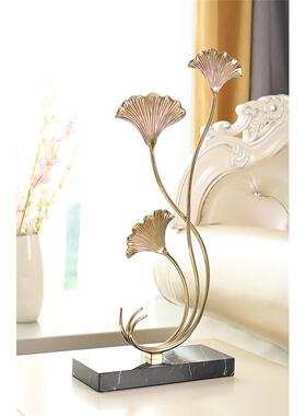 摆件客厅工艺品黄铜玄关办公室电视柜新房乔迁礼品高档装饰品