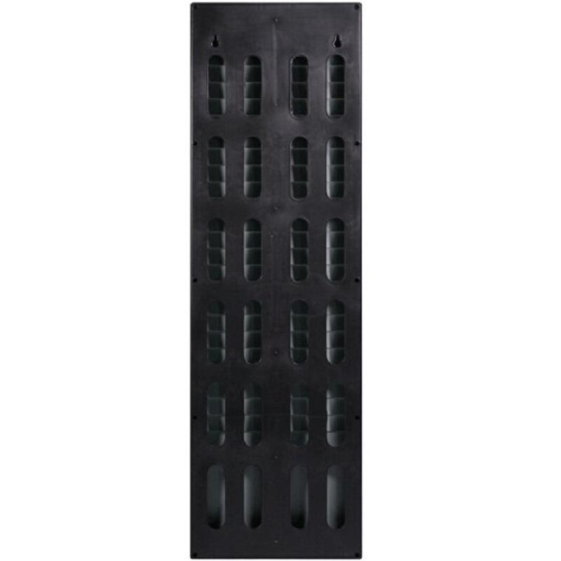 50-person attendance card holder can store 50 pieces of paper, plastic holder for placing attendance cards, time card insertion card holder