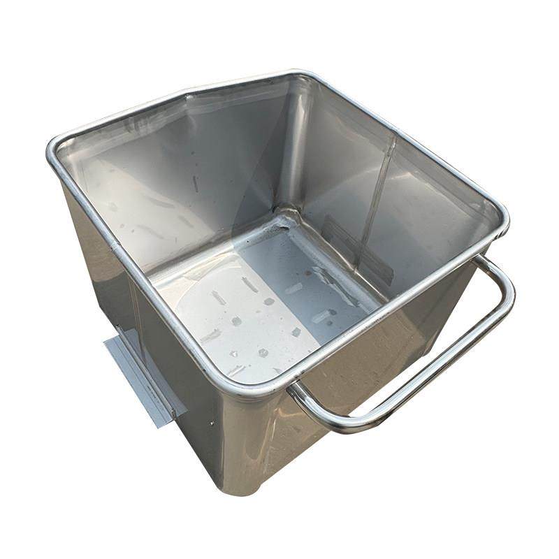 304不锈钢料斗车车间手推料车肉制品物料周转车食品厂专用小推车,淘宝优惠券,粉丝福利购,淘宝优惠卷