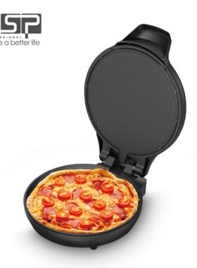 DSP丹松 家用披萨机不粘烤盘双面加热30cm直径大容量Pizza Maker