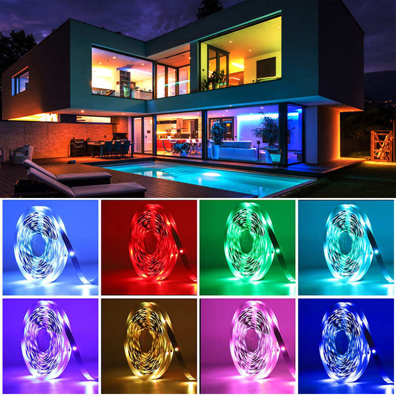 厂家供应华芯LED灯带 七彩氛围灯条套装 氛围灯带源头厂家 - 图0