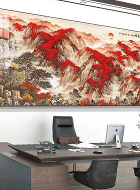 网红有山画、无水画发、好运画、中国画挂画、山水画、办公室装厅