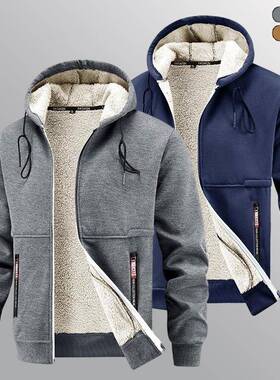 P 50765 Men's Hooded Fleece Jacket 士连帽夹克