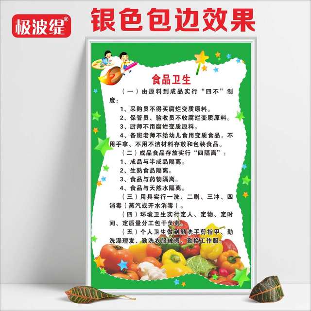 Kindergarten canteen management system Food sample dining utensils disinfection Food hygiene safety management Kitchen hygiene