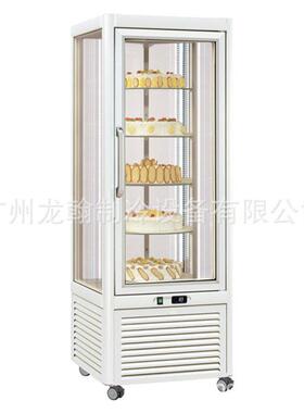 旋转玻璃蛋糕展示柜冷藏冰箱商用保鲜烘焙面包糕点西点慕斯甜品柜