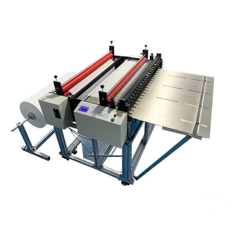 Fully automated film film cutting machine pet film slicing pvc film vertical and horizontal slitting pet film cutting