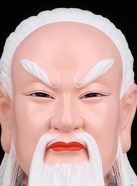 掌堂教主胡天霸神像家用供奉胡七太爷像体真身树脂摆件胡氏三兄弟