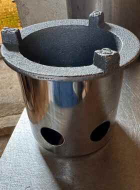 户外围炉煮茶炉具配件卡式炉瓦斯炉便携木板折叠桌炉圈碳炉内胆