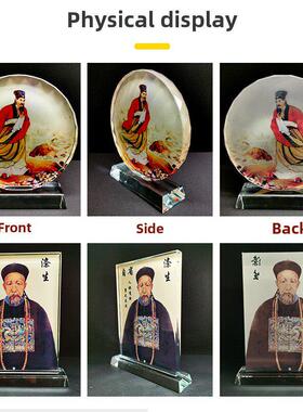 开财补财韩信画像摆台赌神偏门财神供奉摆件家居装饰工艺礼品定制