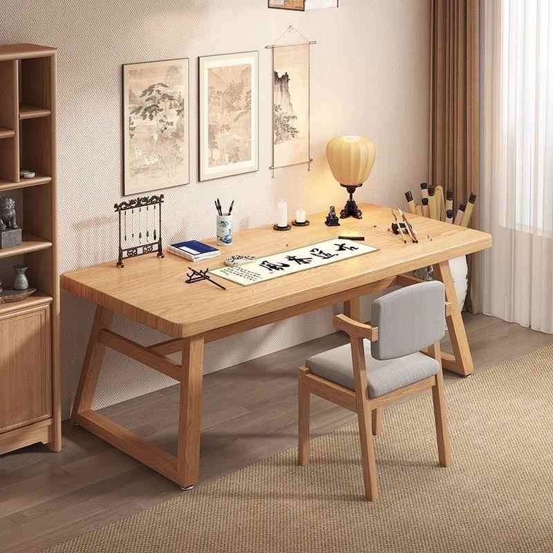 New Chinese style brush calligraphy and painting Chinese culture table calligraphy table desk home study desk computer desk workbench