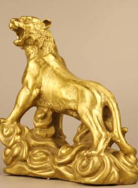 杨铜记 铜虎 铜虎 铜老虎 家居办公室 腾云虎 云上虎