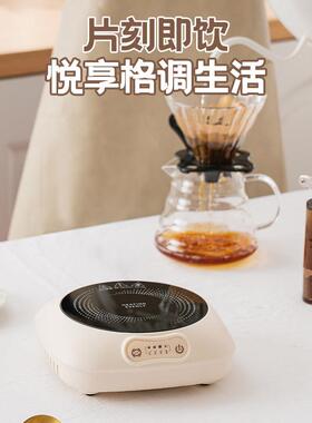 小电磁炉迷你小型黑晶炉煮茶壶电热炉特小号新款煮茶器煮茶炉电炉