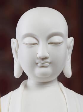 戴玉堂陶瓷九华山地藏菩萨佛像地藏王菩萨立像供奉家用客厅摆件