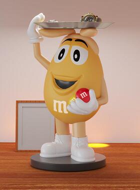 mm豆子客厅玄关钥匙收纳托盘装饰品乔迁新居礼品搬家摆设高端摆件