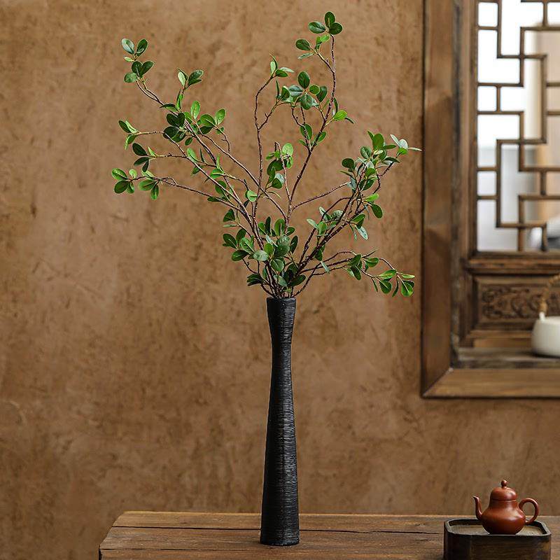 玄关装饰摆件入户电视柜细长细口细高花瓶家居饰品艺术高级感40cm,淘宝优惠券,粉丝福利购,淘宝优惠卷