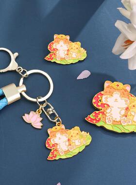 创意北京旅游纪念品胡同长城文创景区礼品锌合金金属冰箱贴磁性贴