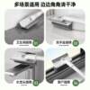New multi-functional silicone plastic toilet brush with no dead ends to clean the toilet artifact brush wall-mounted home bathroom