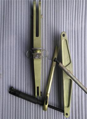 电力线路间接更换卡具铝合金大刀卡可调直线双吊勾卡高低压斜卡