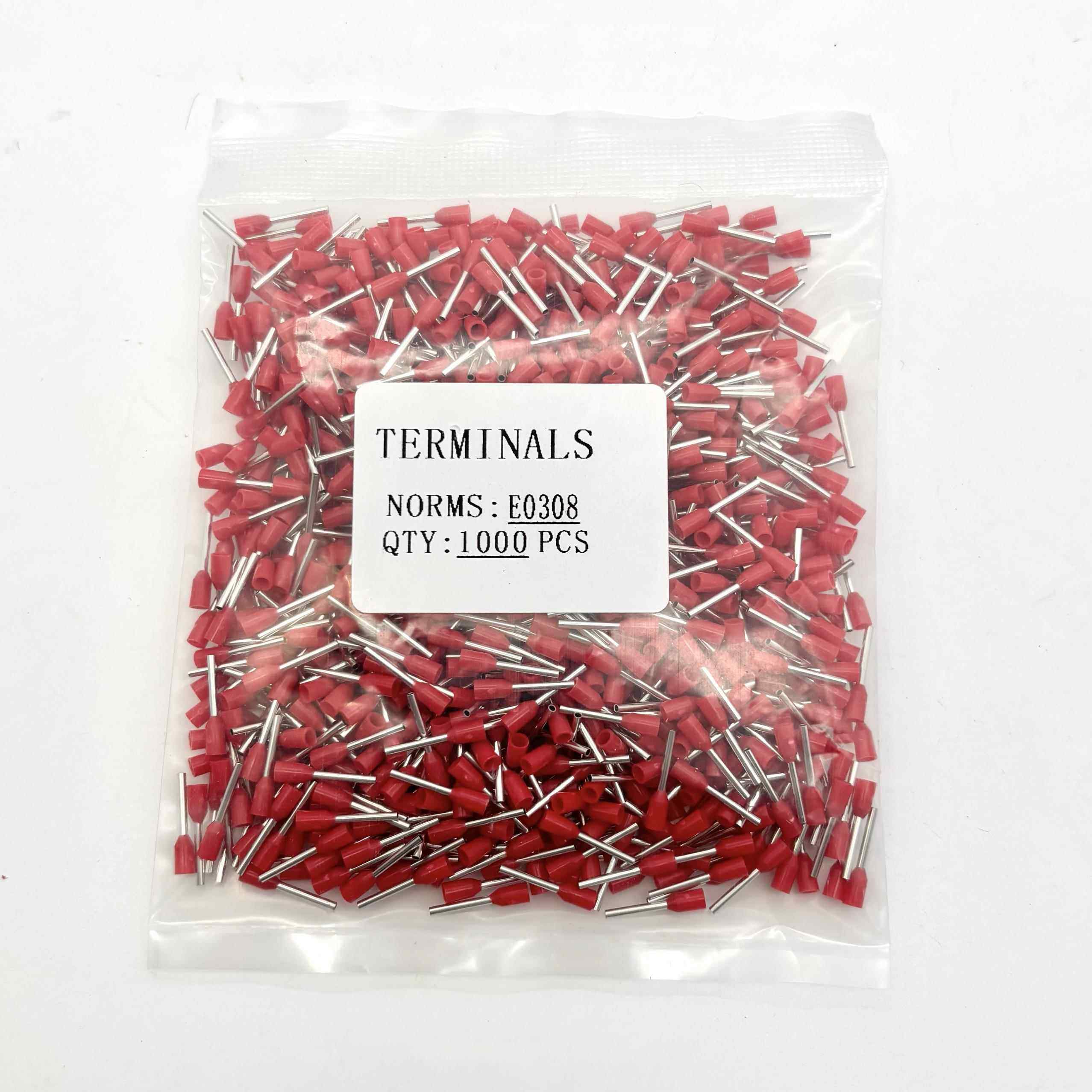 VE0508管型绝缘针形端子E1008E7508E1508E2508插针冷压接线铜鼻子,淘宝优惠券,粉丝福利购,淘宝优惠卷