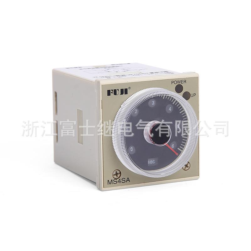 转换型定时耐器用富士时间时继电MS4SA-BEFAP时间定器器延时继电 - 图2