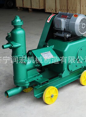 小型注浆机单缸活塞灰浆灌浆泵地基加固堵漏水泥注浆机多少钱一台