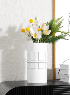 创意花瓶家居餐桌客厅插花花器干花瓶家居民宿装饰摆件高级感小众