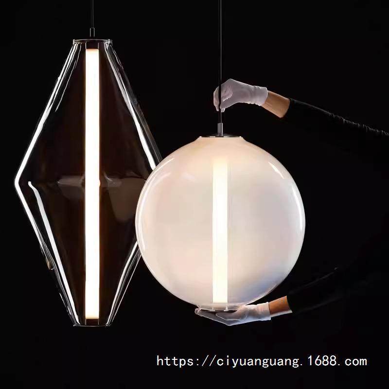 极简餐厅吊灯现代设计师款卧室床头灯书房LED灯具轻奢北欧现代灯,淘宝优惠券,粉丝福利购,淘宝优惠卷