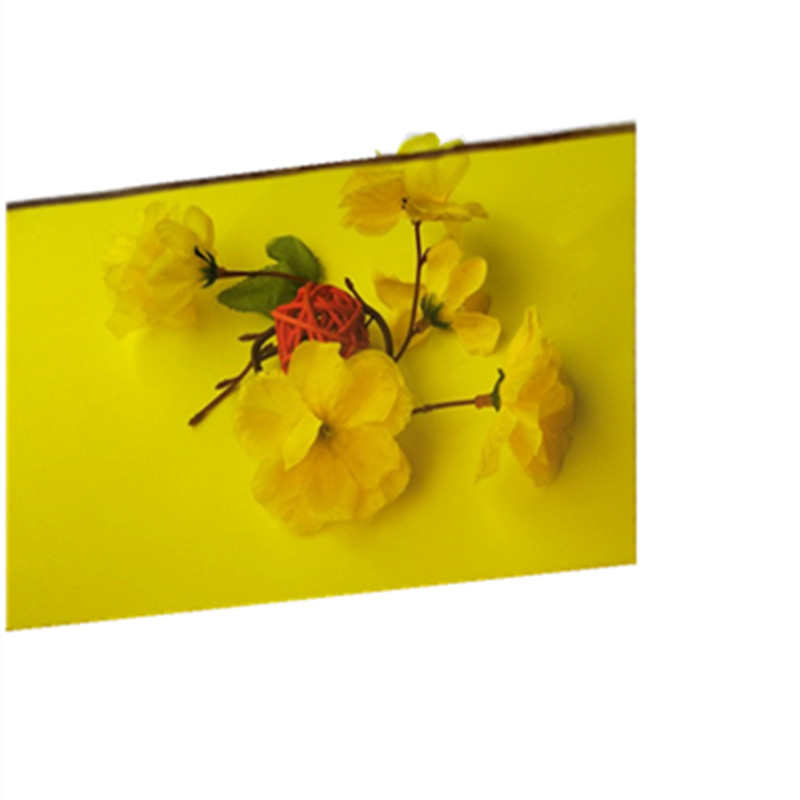 彩色pc耐力板黑色白色蓝色绿色茶色红色烟灰色宝蓝色实心pc耐力板 - 图3