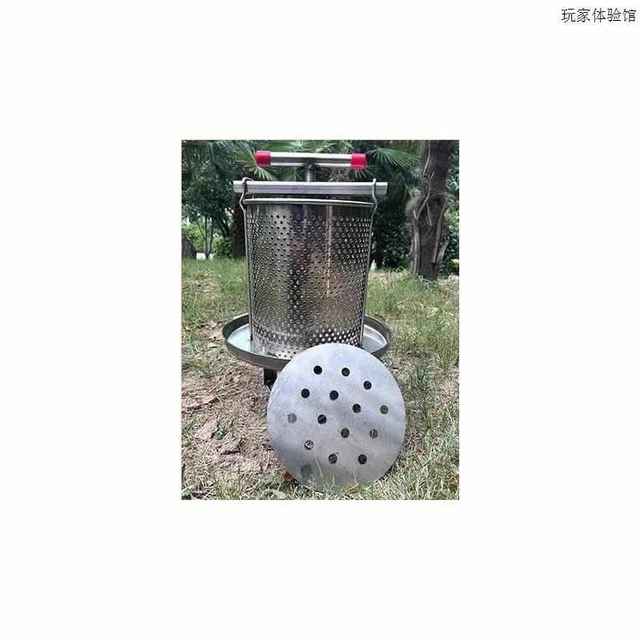 Honey press Honey press Wax press Manual juicer Beekeeping tool wine lees earth honey extrusion stainless steel