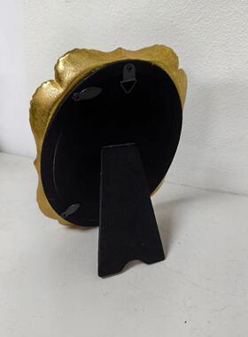 欧式树脂相框雕花金色挂墙画框ins摆件装饰油画摆台相架欧式复古