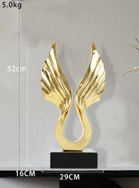 高档现代轻奢大展图件客厅摆玄关电视居酒柜办公室宏高级感档家装