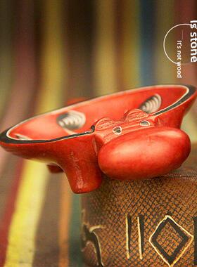 特色新家礼品，手工艺品，装饰品，手工石雕，桌面装饰，储存动物