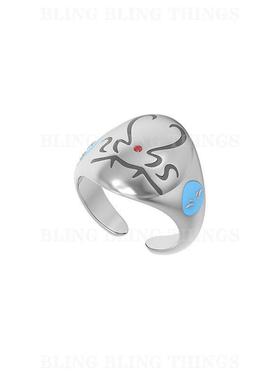 关于我转生变成史莱姆这档事利姆鲁特恩佩斯特面具开口戒指ins