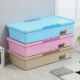 Under-bed box with cover pulley living room and bedroom storage box large plastic storage box sorting box
