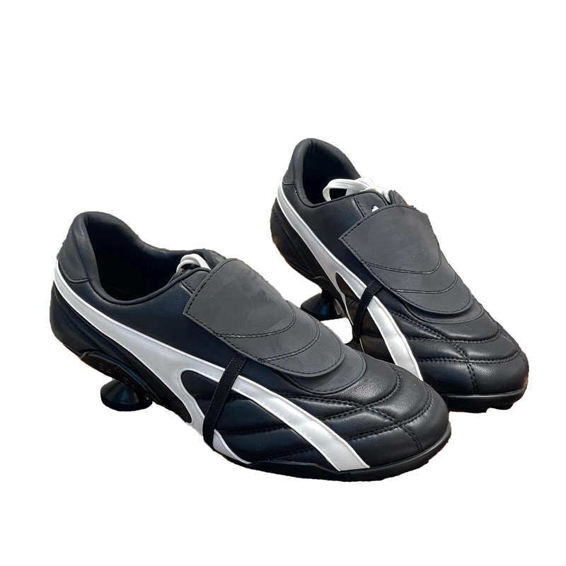 黑色高跟鞋女2025新款休闲透气运动鞋设计感小众深口系带圆头单鞋,淘宝优惠券,粉丝福利购,淘宝优惠卷