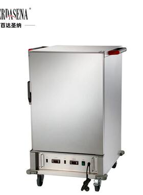 商用单门5层8层11层16层不锈钢食物保温餐车 电热双门酒店送餐车