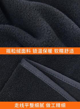 儿童头盔内胆帽摇粒绒防寒头套