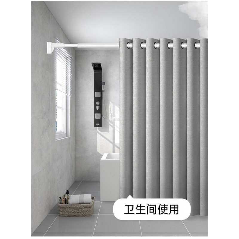 免打孔晾衣杆浴帘杆撑衣杆罗马窗帘杆伸缩杆单杆门帘衣柜撑杆分隔,淘宝优惠券,粉丝福利购,淘宝优惠卷