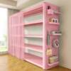 Household storage racks, shelves, hole board storage racks, bookshelf, living room balcony, display racks, basement debris racks