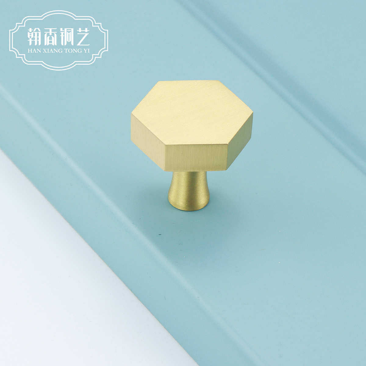 黄铜小单孔全铜把手简约拉手纯铜鞋柜橱柜门把手六边抽屉拉手,淘宝优惠券,粉丝福利购,淘宝优惠卷