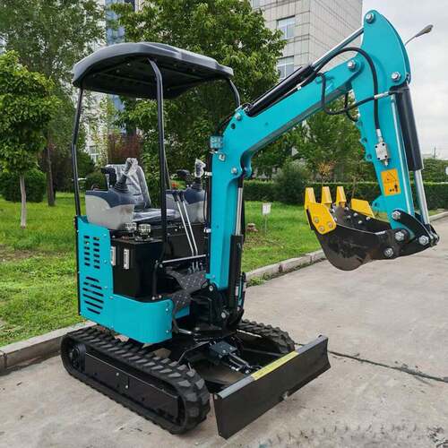 市政绿化17微型挖掘机土石方施工小挖机地基开挖多功能钩机现货 - 图1