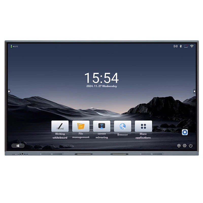 Teaching conference tablet computer all-in-one multimedia touch electronic whiteboard display 100-inch touch TV