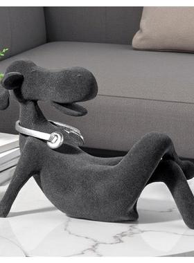 高级感现代轻奢音乐主题装饰品客厅电视柜开放格酒柜小众个性摆件